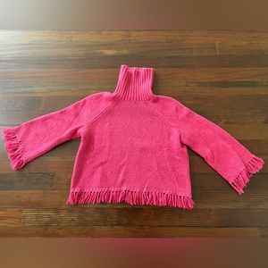 Tory Burch Fringe Sweater size Medium
